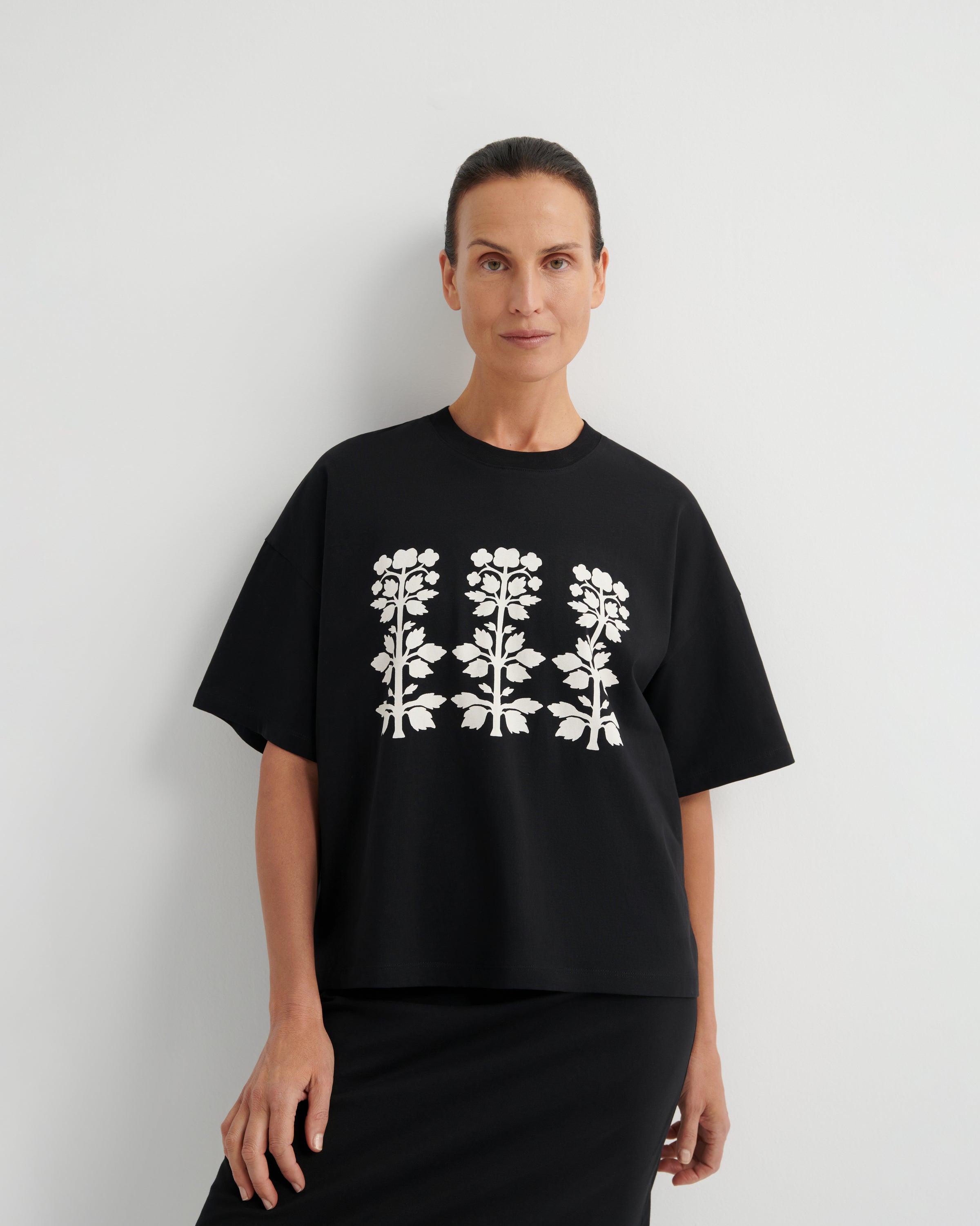 Kowtow Motif Tee Black