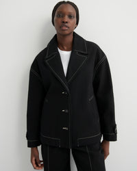 Kowtow Mural Jacket Black