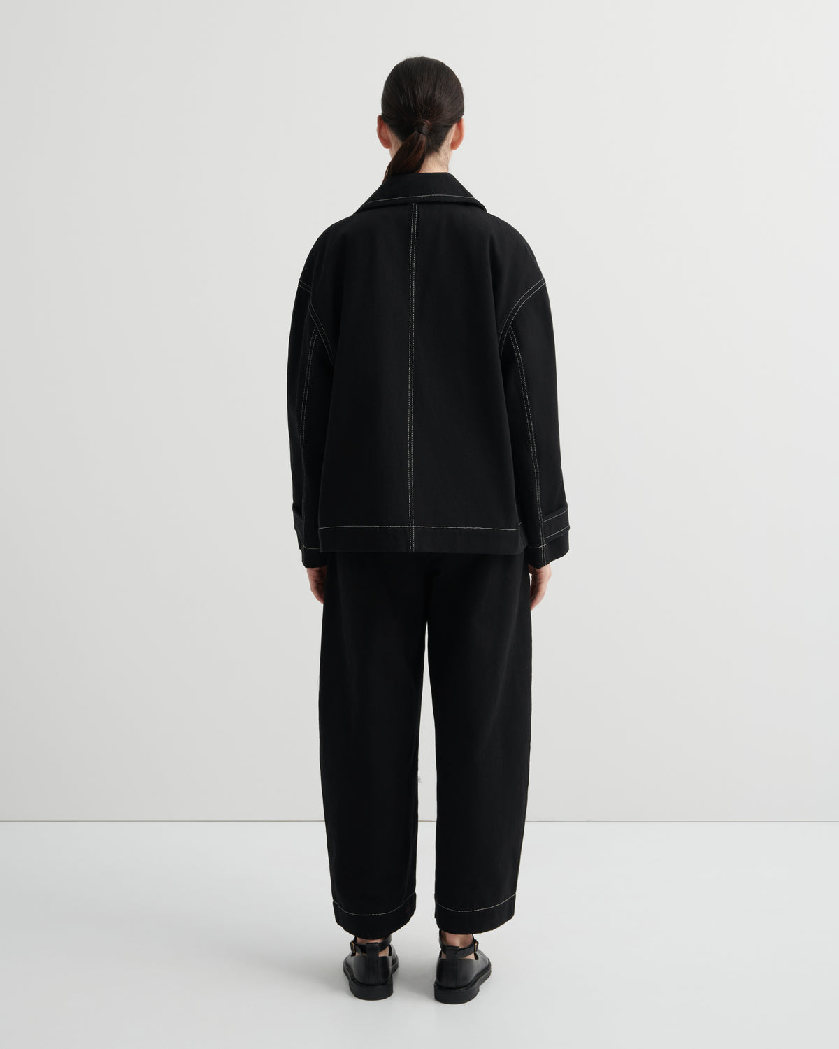 Kowtow Mural Jacket Black