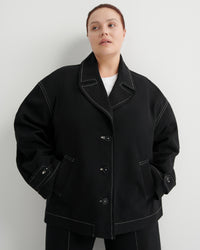 Kowtow Mural Jacket Black