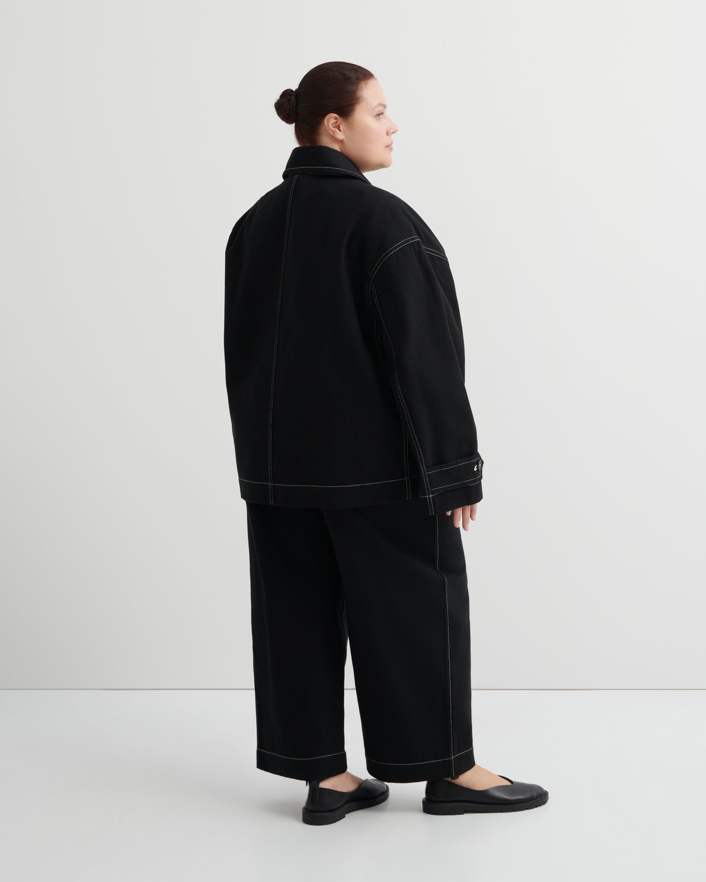 Kowtow Mural Jacket Black