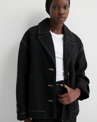 Kowtow Mural Jacket Black