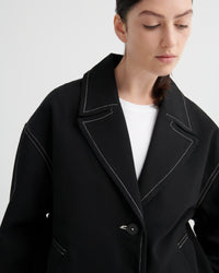 Kowtow Mural Jacket Black