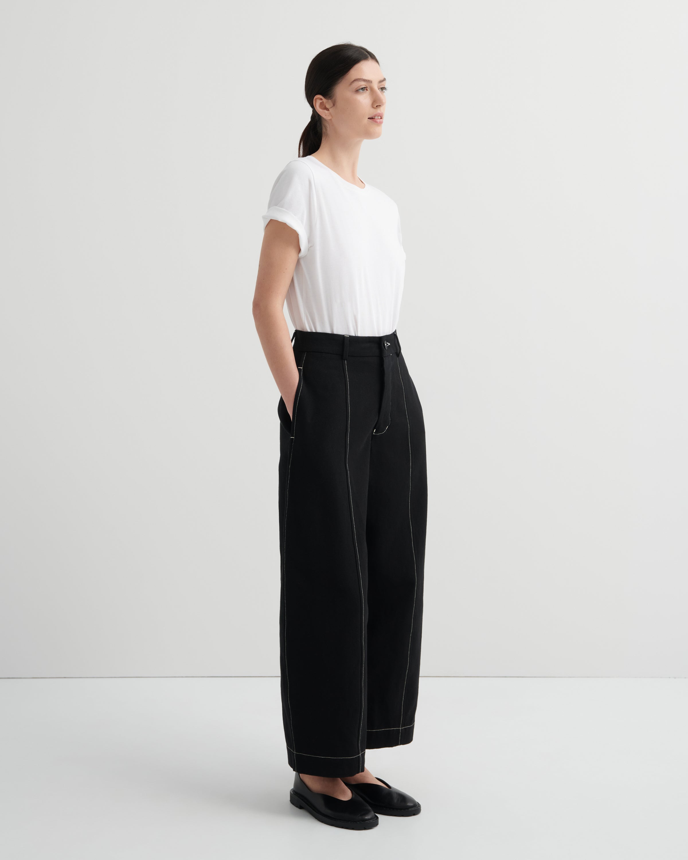 Kowtow Mural Pant Black