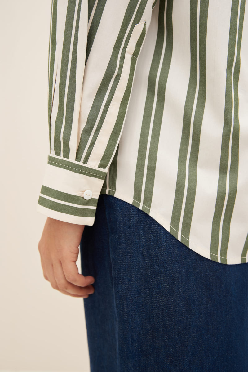 Kowtow Forest Stripe Petra Shirt