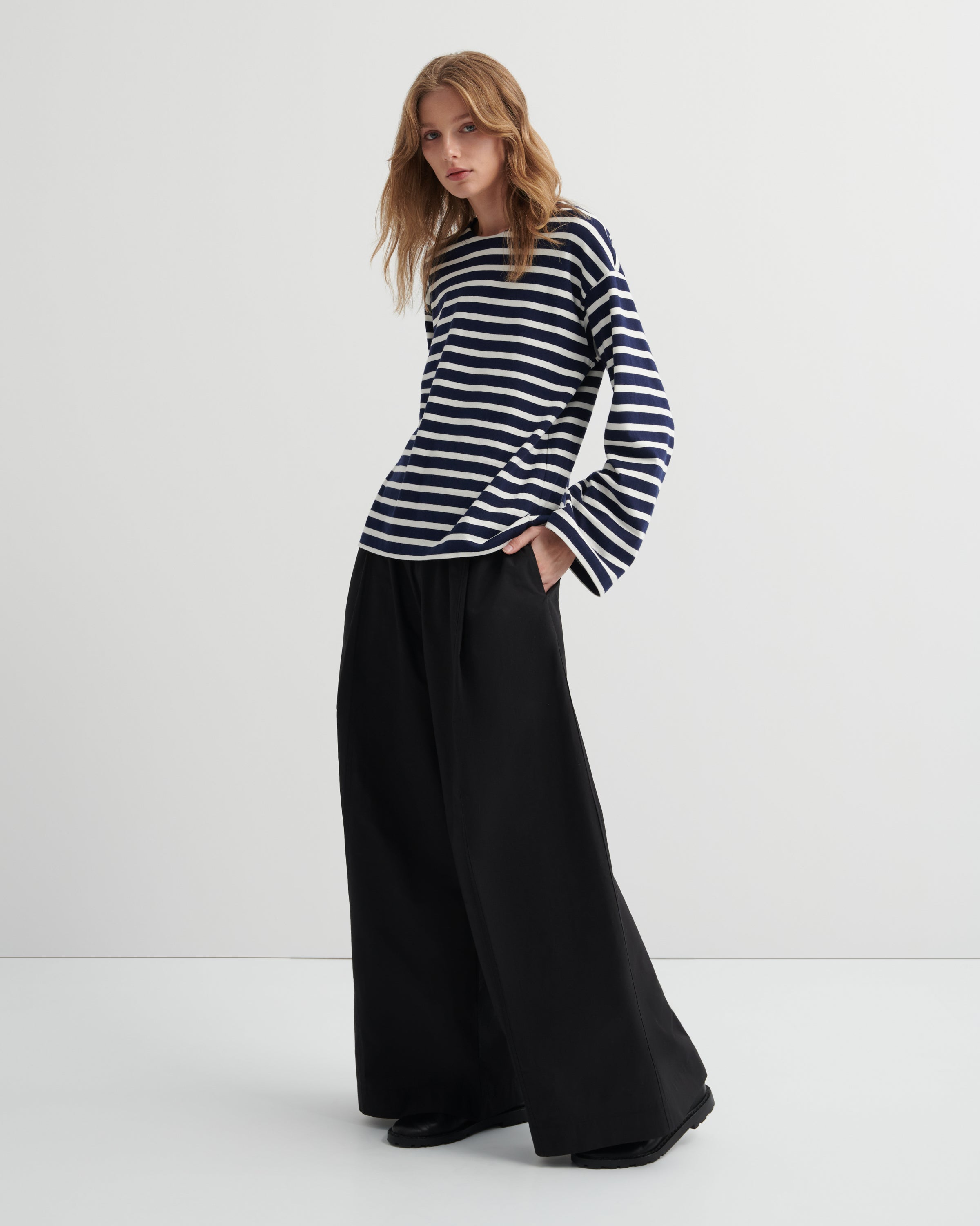 Kowtow Pierre Tee Uniform Stripe