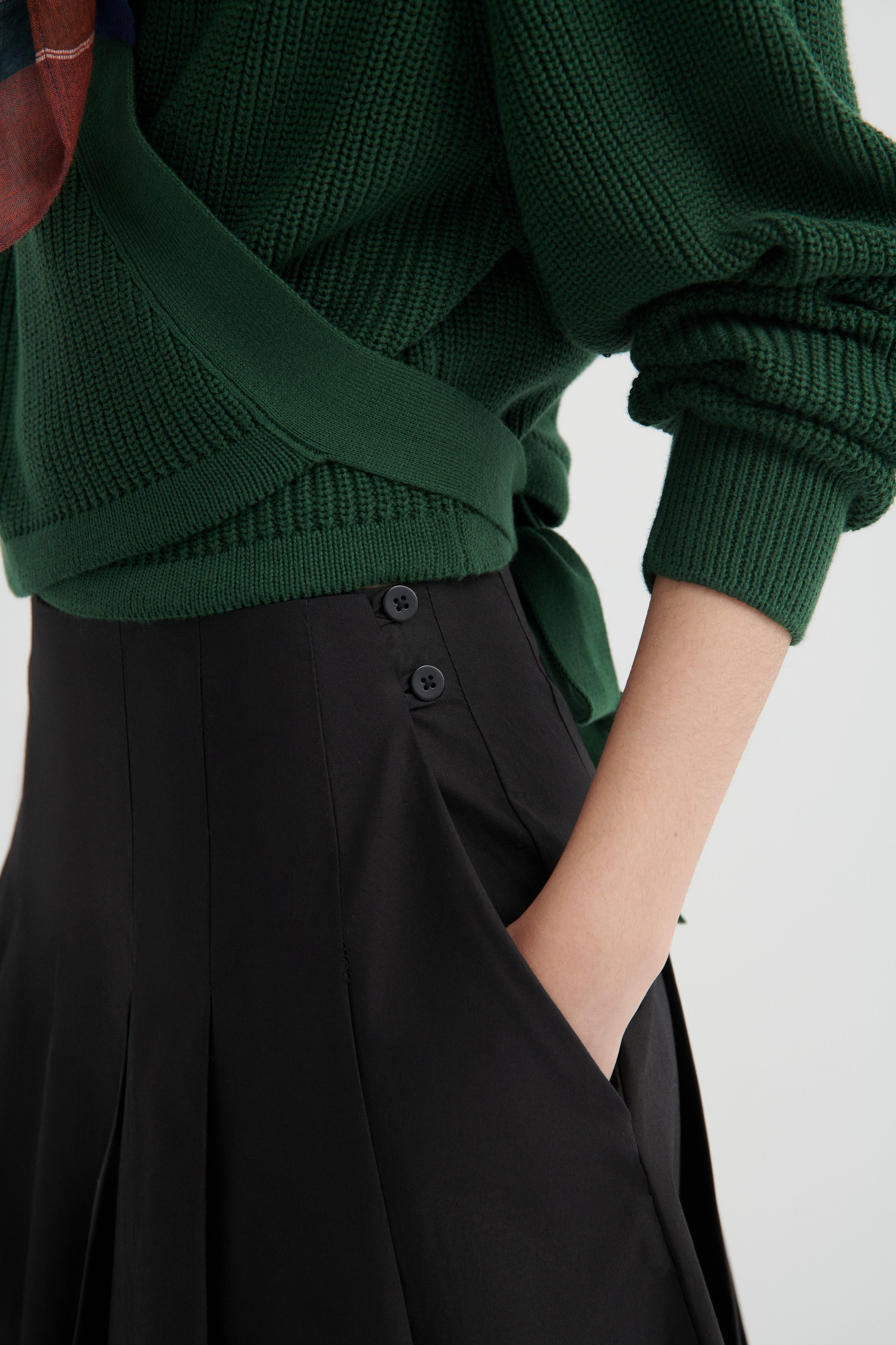 Kowtow Pleater Skirt Black