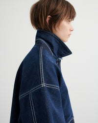 Kowtow Portrait Jacket Indigo Denim
