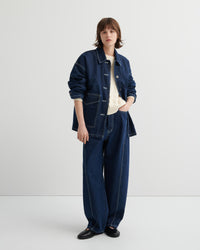 Kowtow Portrait Jacket Indigo Denim