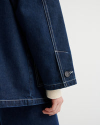 Kowtow Portrait Jacket Indigo Denim