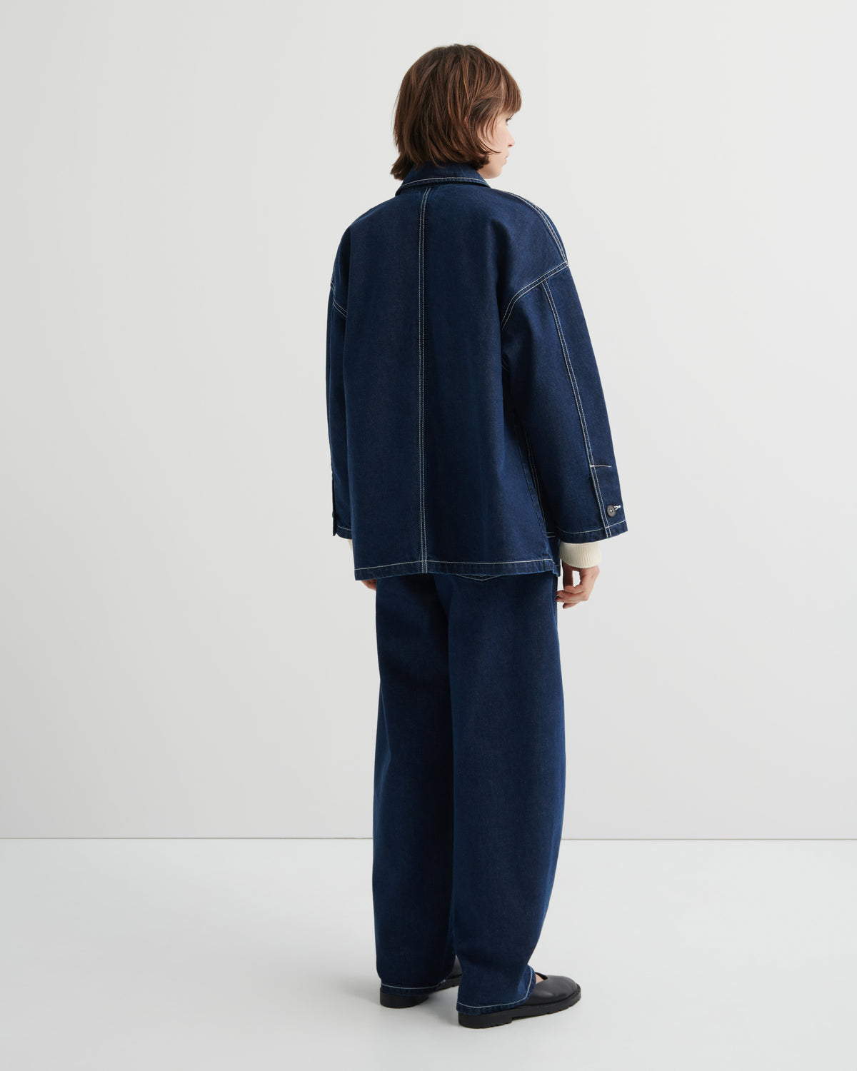 Kowtow Portrait Jacket Indigo Denim