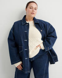 Kowtow Portrait Jacket Indigo Denim