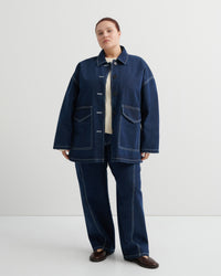 Kowtow Portrait Jacket Indigo Denim
