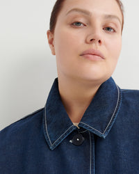 Kowtow Portrait Jacket Indigo Denim