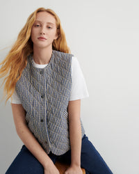 Kowtow Quilter Vest Landscape Check