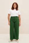 Kowtow Green Denim Sailor Jeans