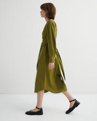 Kowtow Twist Dress Artisan Stripe