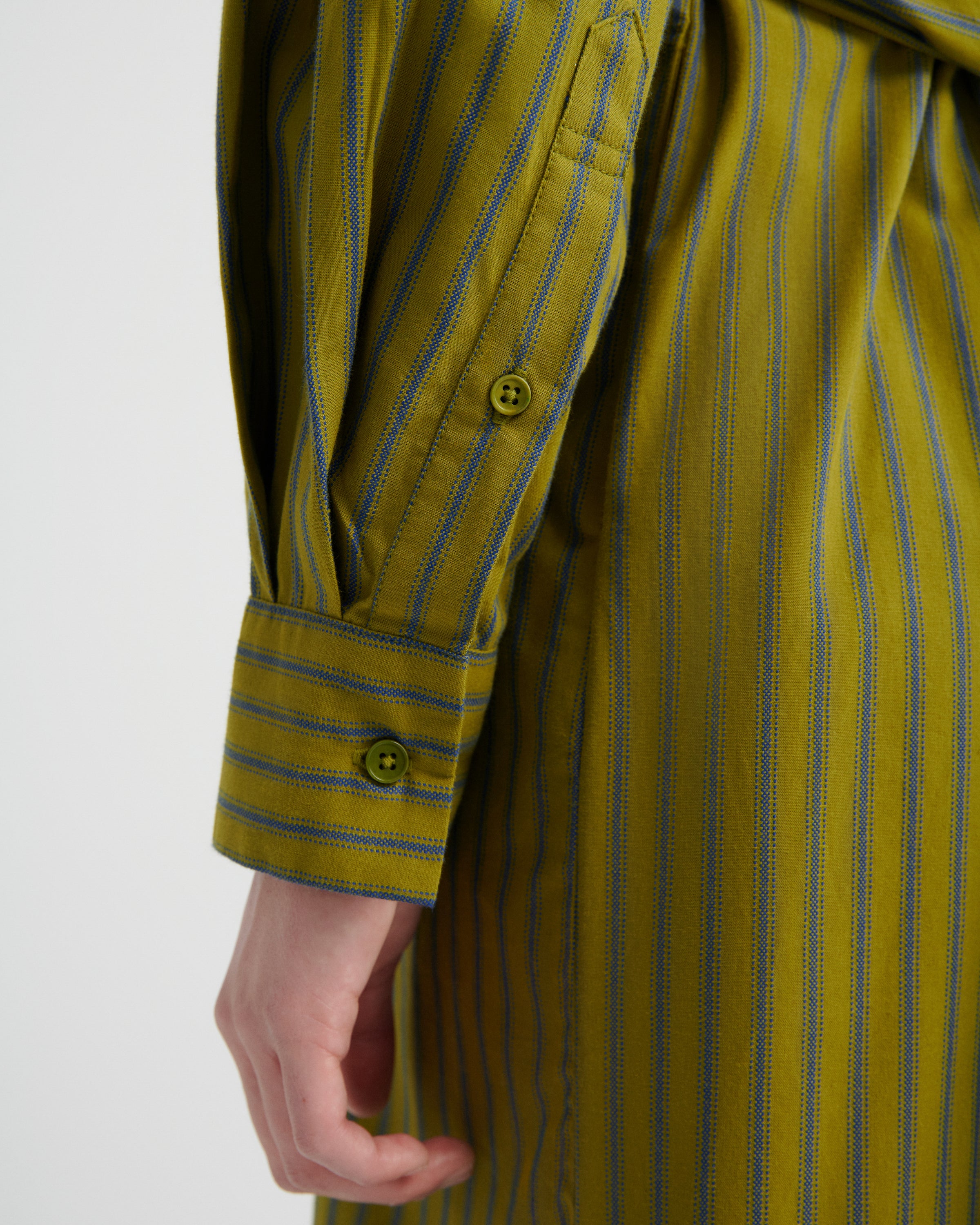 Kowtow Twist Dress Artisan Stripe