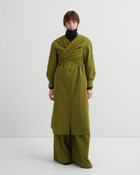 Kowtow Twist Dress Artisan Stripe