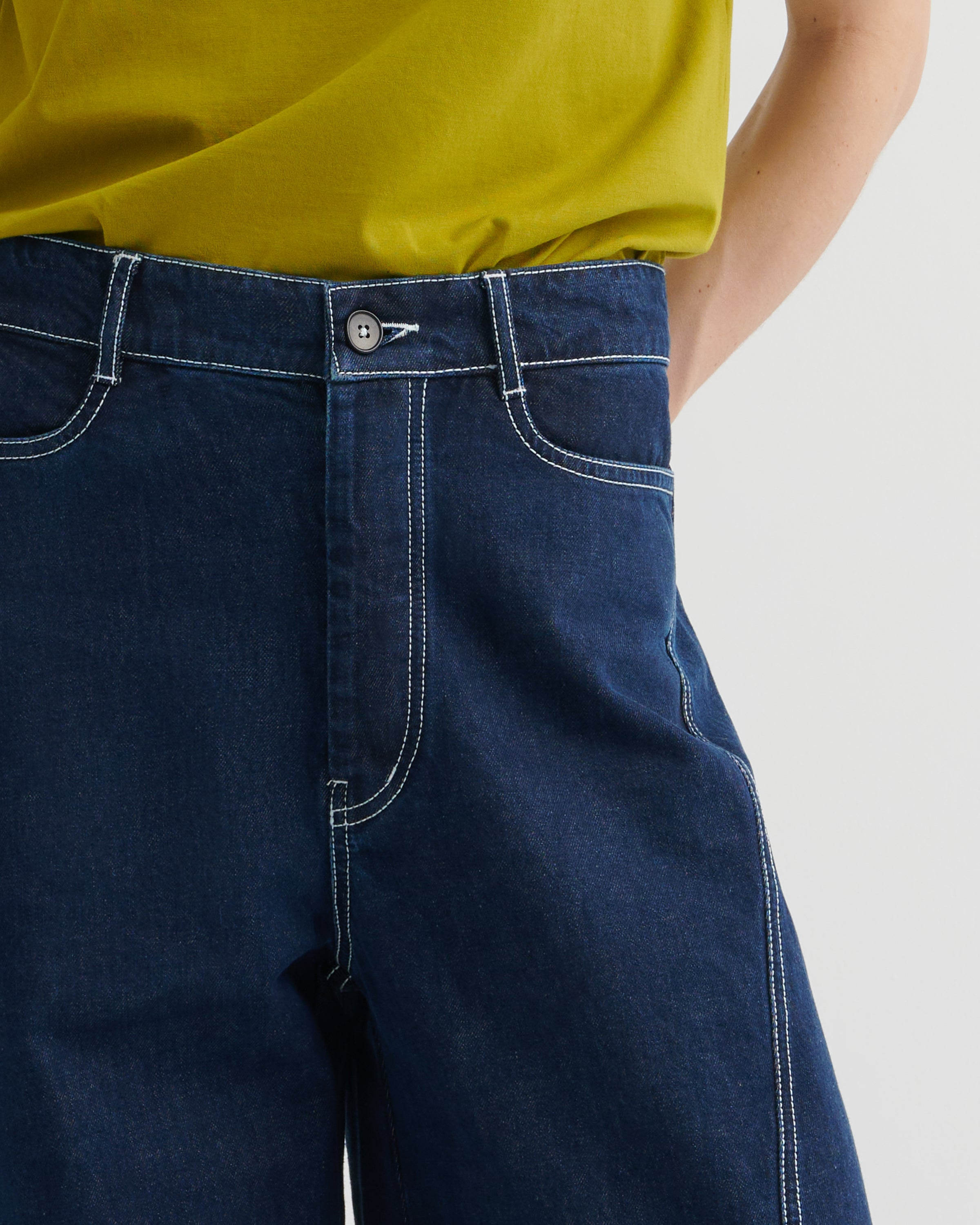 Kowtow Twist Jeans Indigo Denim