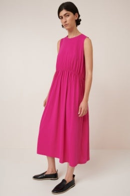 Kowtow Light Curve Dress Magenta