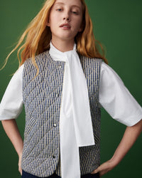Kowtow Quilter Vest Landscape Check