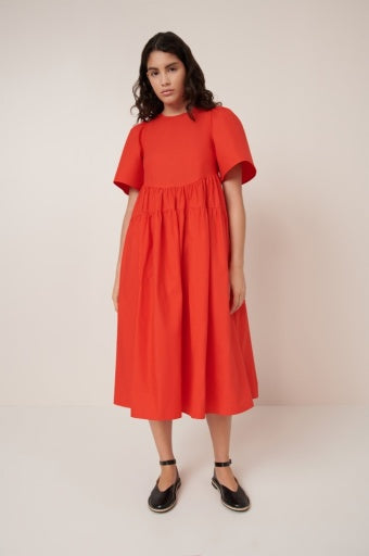 Kowtow Maquette Dress Scarlet