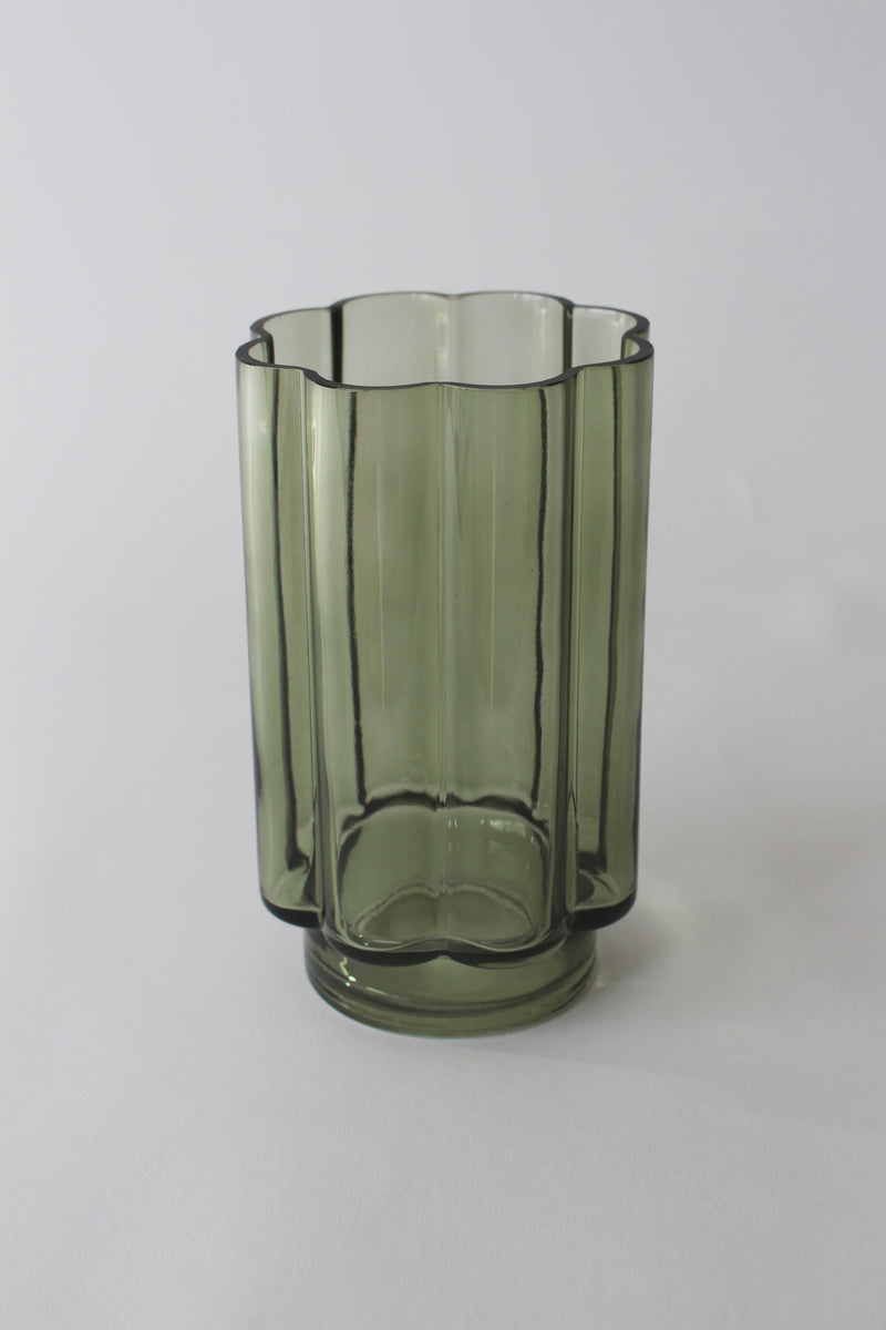 Glass Vase | Green Vitrine