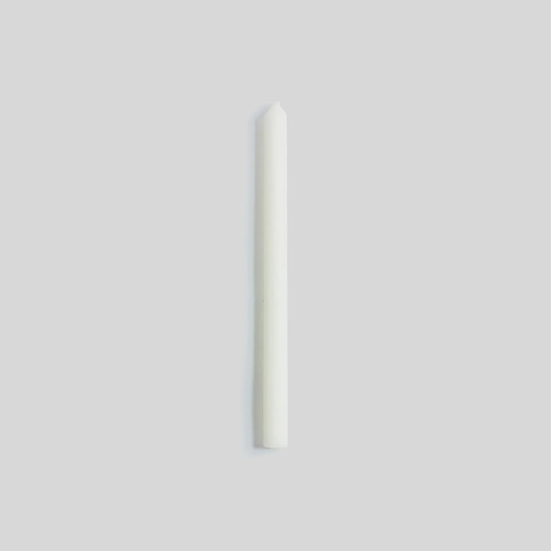 Classic Handmade Taper | White 33cm