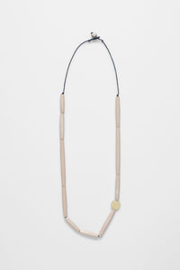 Elk Lanna Long Necklace Maple/ Gold