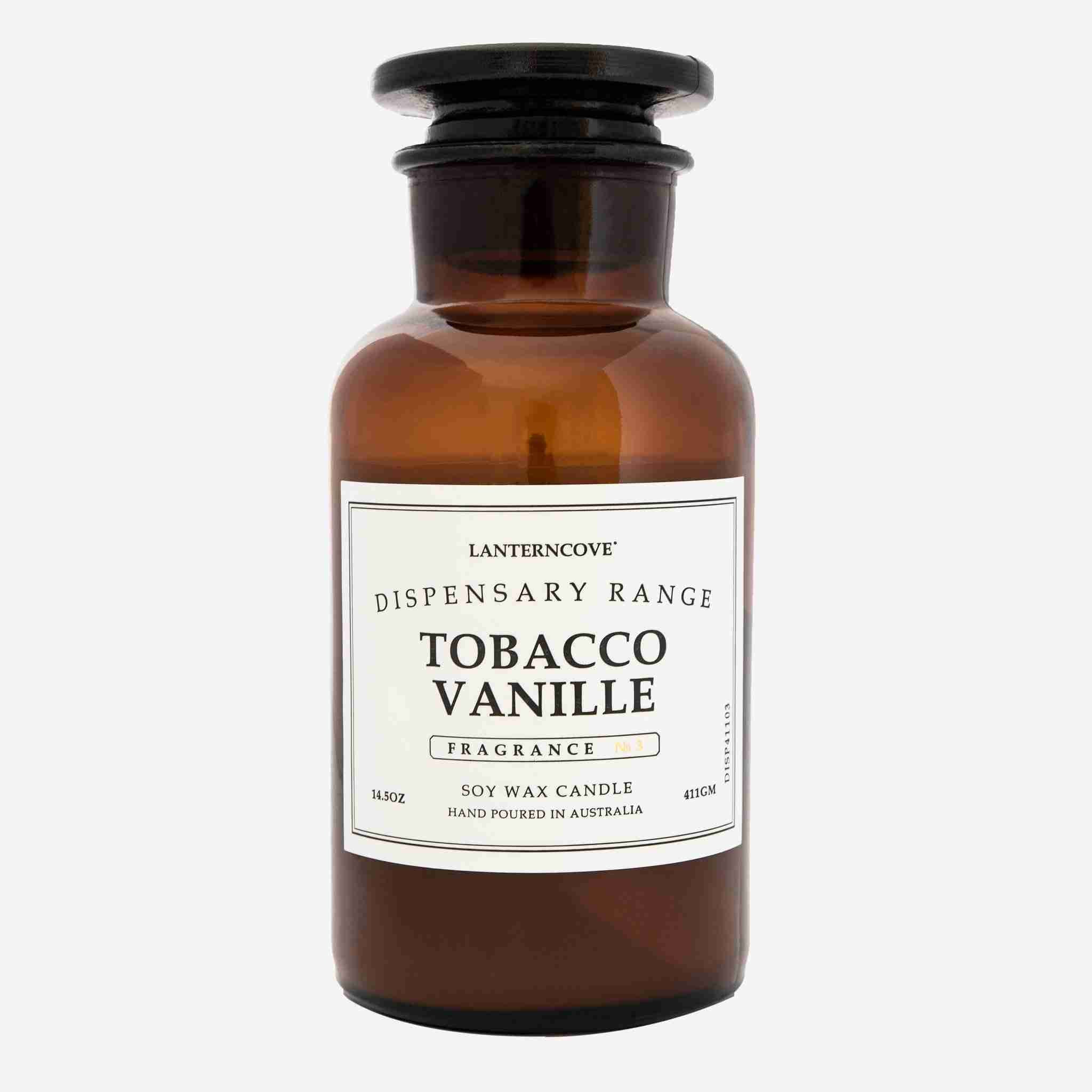 Dispensary Soy Candle | Tobacco & Vanille