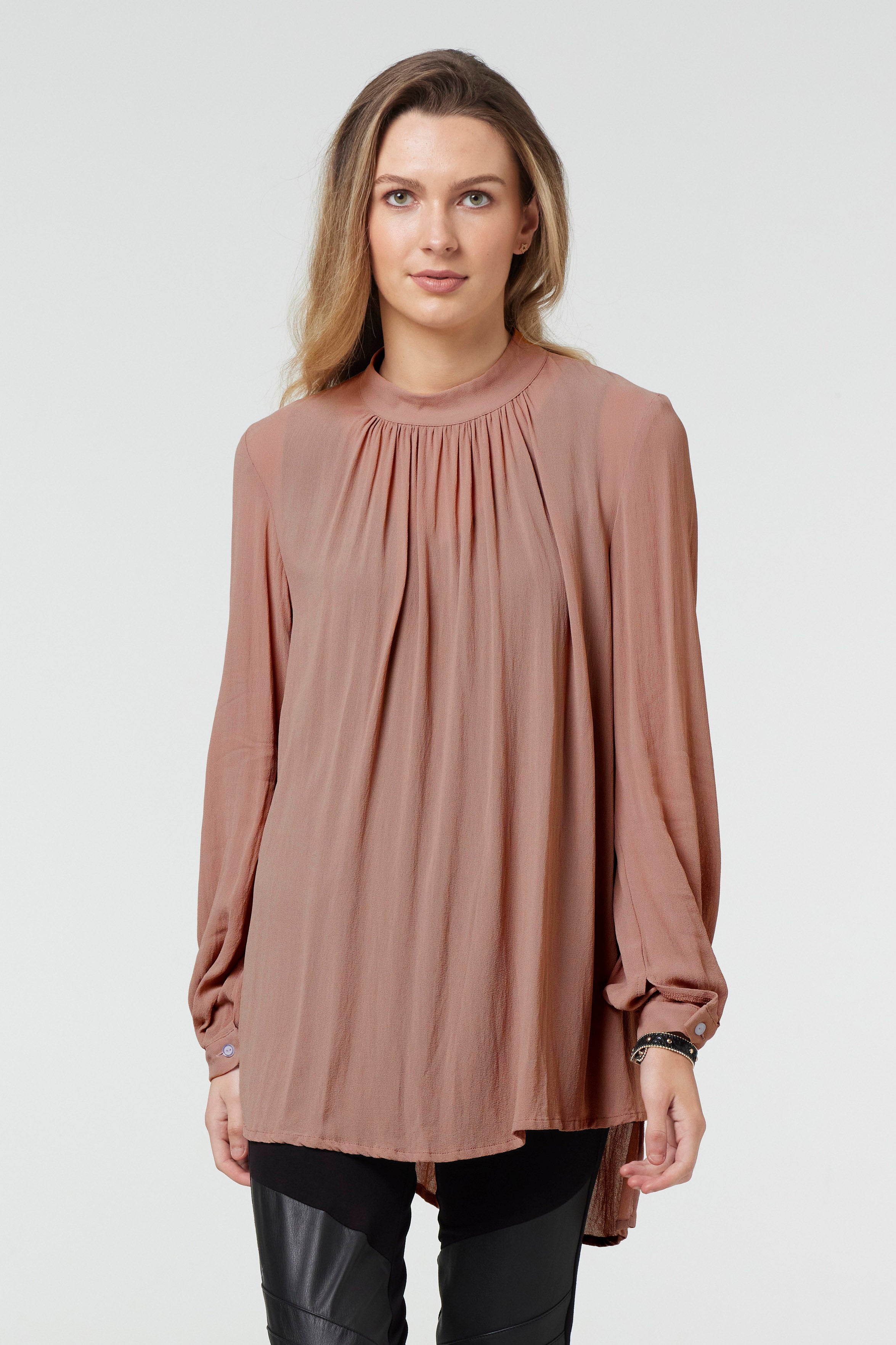 Obi Laundry Arch Blouse Fig