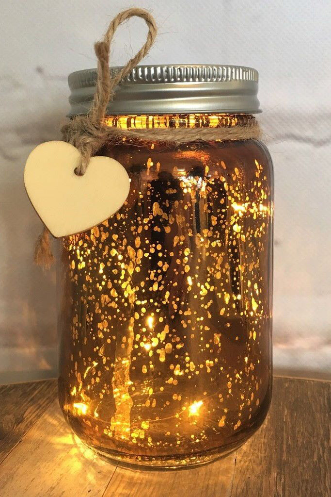 Sparkle Jar | Rose Gold Mercury