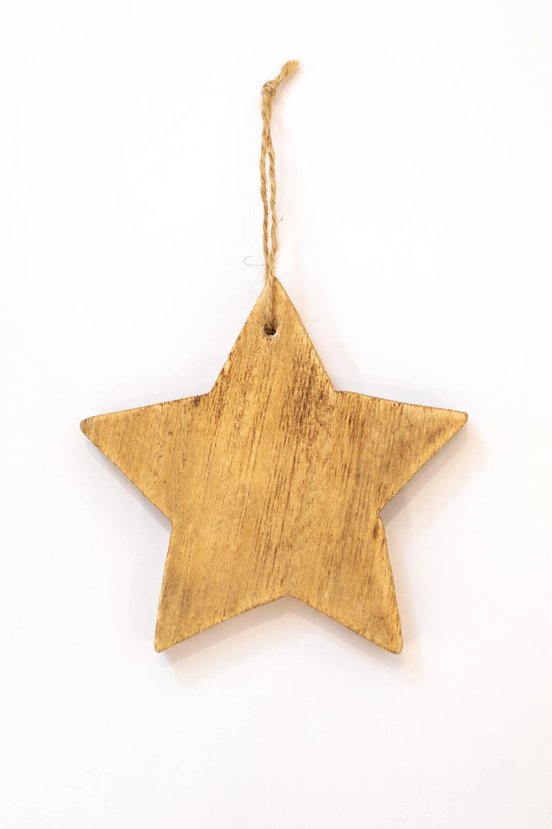 Rosemary Wood Star | Natural