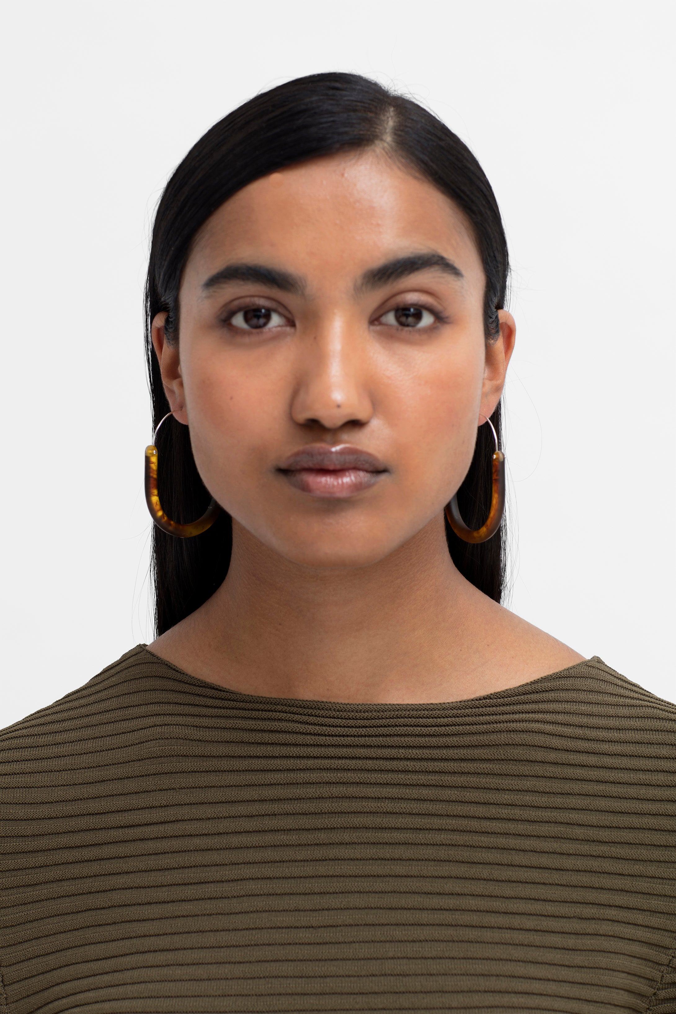 Tortoise shell hoop hot sale earrings nz