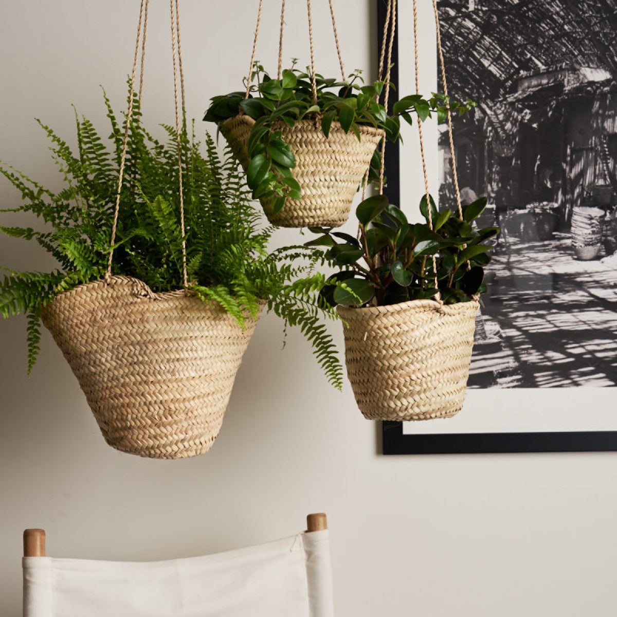 moroccan hanging planter Moroccan Hanging Basket – Hall Concept Store